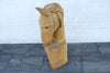 Holzskulptur Pferd