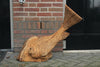 Holzskulptur Fisch 90cm