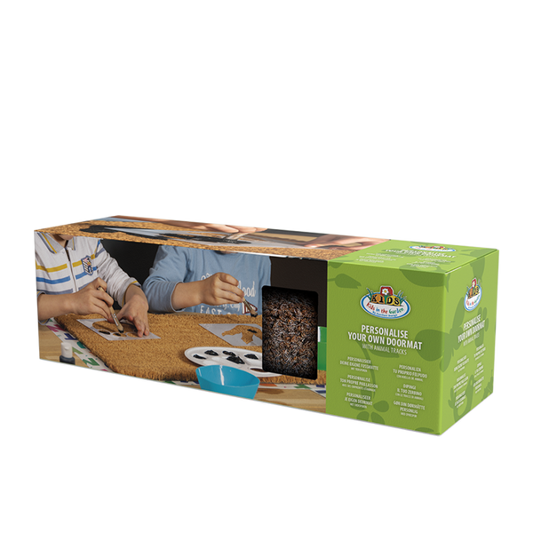 PIY Set Fußmatte Tierspuren