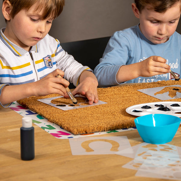 PIY Set Fußmatte Tierspuren