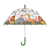 Kinderregenschirm Dschungel transparent