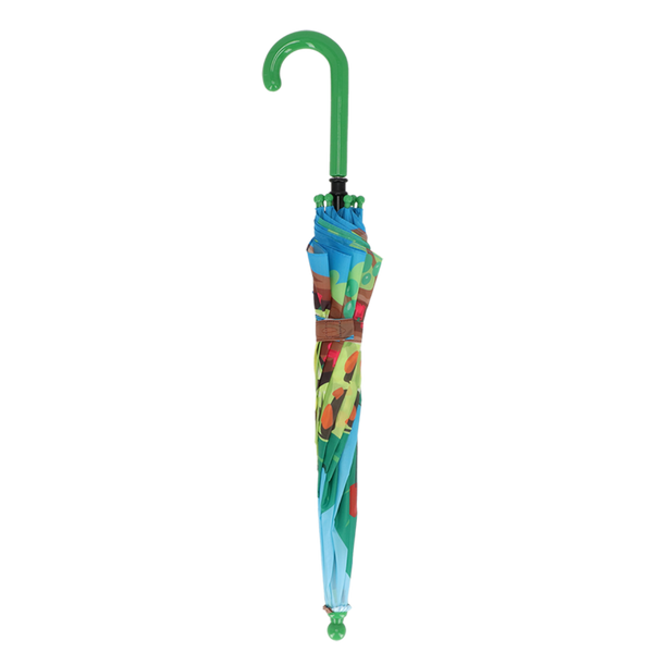 Esschert Design Kinderparaplu “Panorama Rups” – Transparante paraplu Ø 68 cm