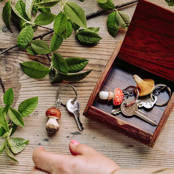 Schlüsselanhänger - Pfifferling