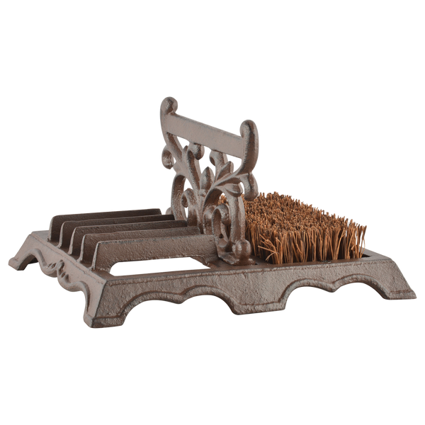 Fußfeger mit Schuhschaber