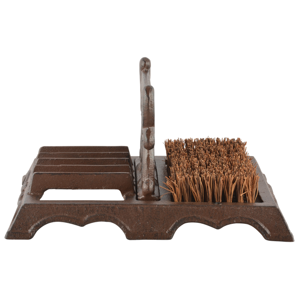 Fußfeger mit Schuhschaber