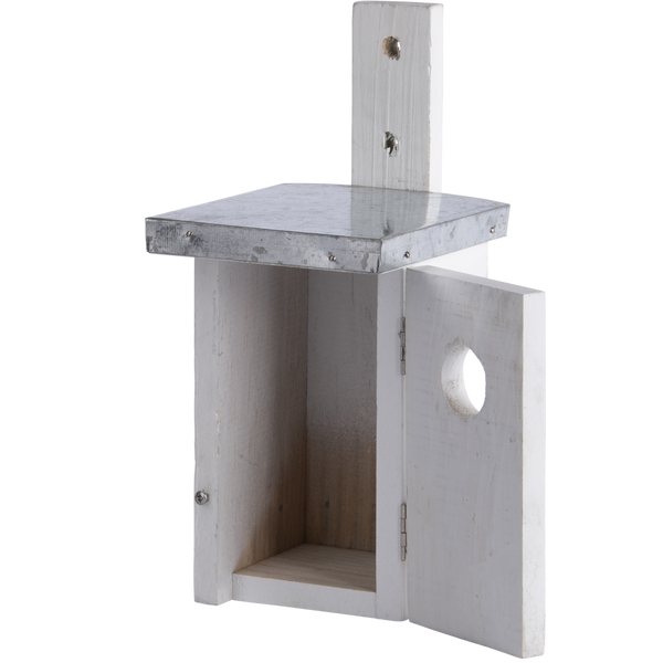 Nistkasten Zaunkönig Weiß