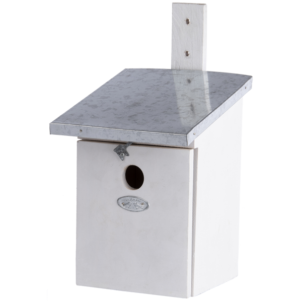 Koolmees Nestkast Wit Strak Design | Esschert Design