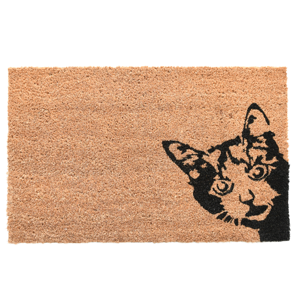Fußmatte Kokos Peekaboo! Katze