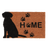 Fußmatte Kokosnuss Hund nach Hause
