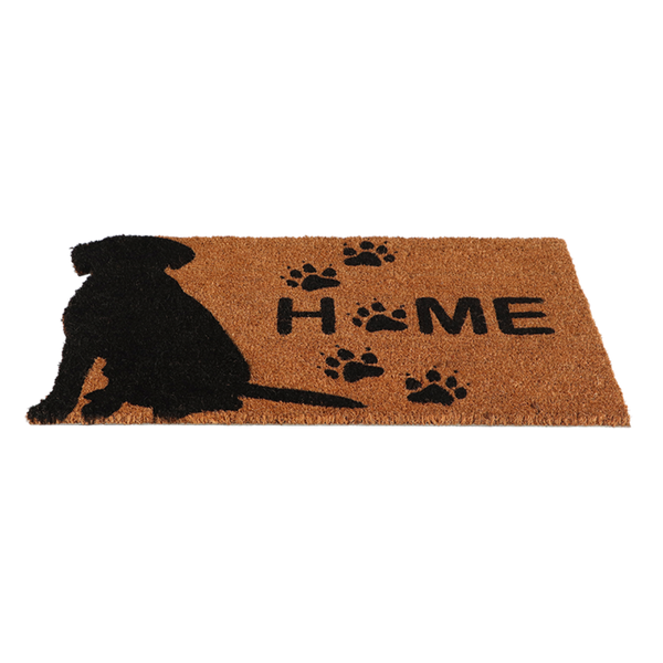 Fußmatte Kokosnuss Hund nach Hause