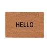 Fußmatte Kokos "Hallo"