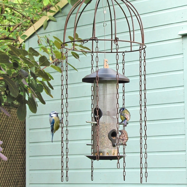 Feeder Defender – Ein Vogelfutterhaus-Schutz