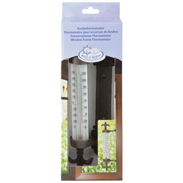 Rahmenthermometer aus Gusseisen