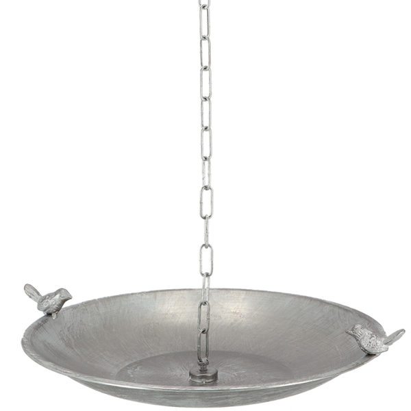 Regenkette mit Vogeltränke