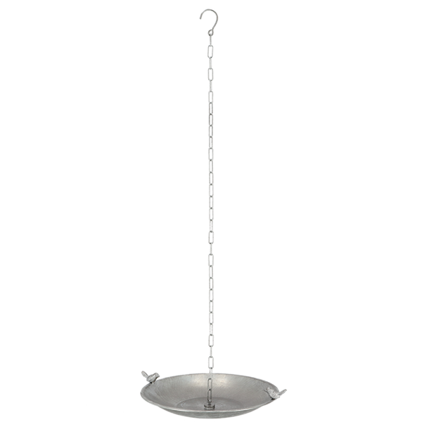 Regenkette mit Vogeltränke