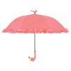 Regenschirmflamingo mit Rüschen