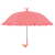 Regenschirmflamingo mit Rüschen
