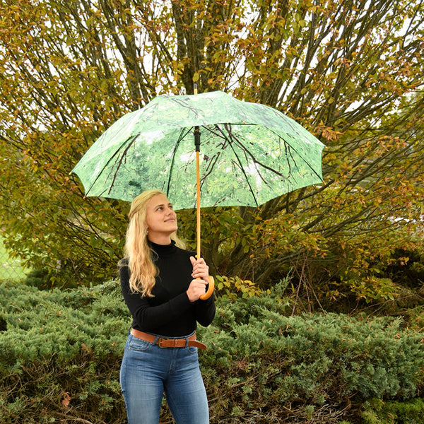 Regenschirm Baumkrone