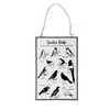 Glasdruck Vögel