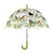Regenschirm Vogelkeule transparent