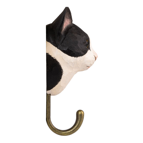 Wildlife Garden - Kledinghaak zwart-witte kat