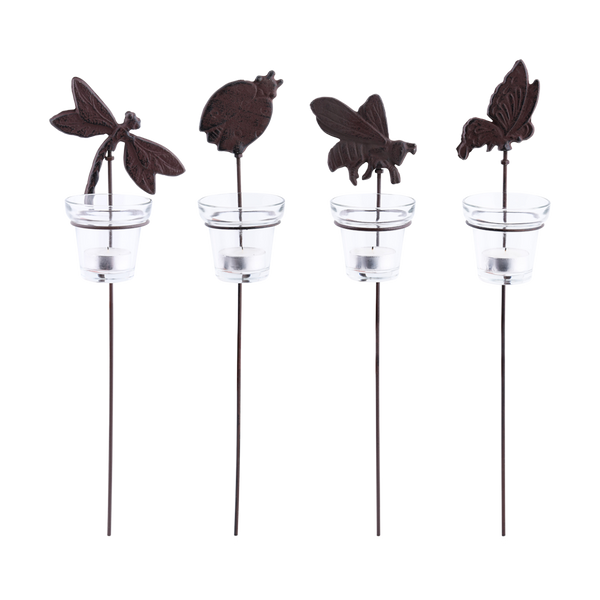 Gartenleuchter Insekten 1.