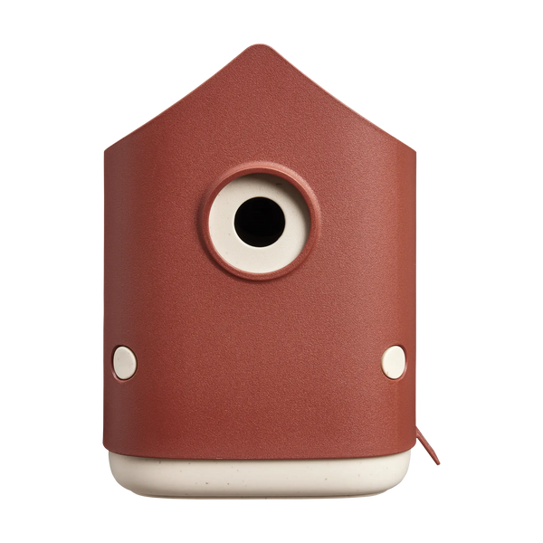 Cosy vogelhuisje toscaans rood – nestkast voor koolmezen & pimpelmezen | Duurzaam gerecycled kunststof & weerbestendig