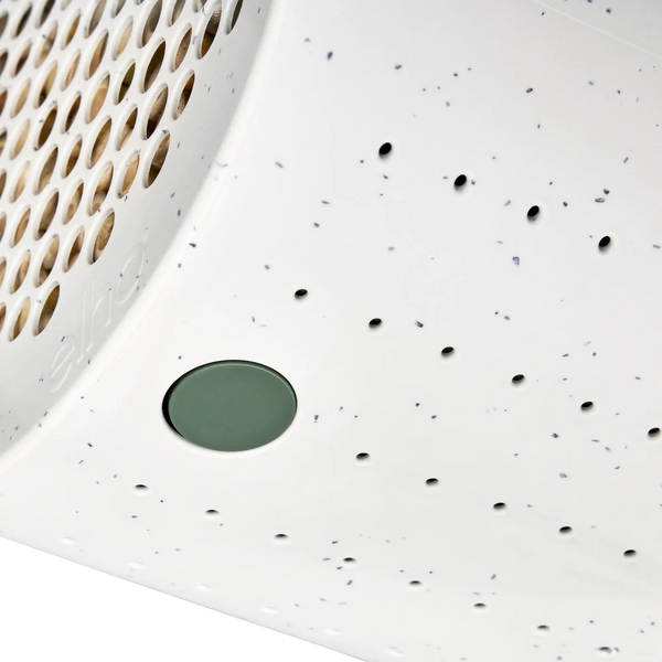 Essential bijenhotel fibrous grey – insectenhotel voor solitaire bijen | Duurzaam gerecycled kunststof & weerbestendig