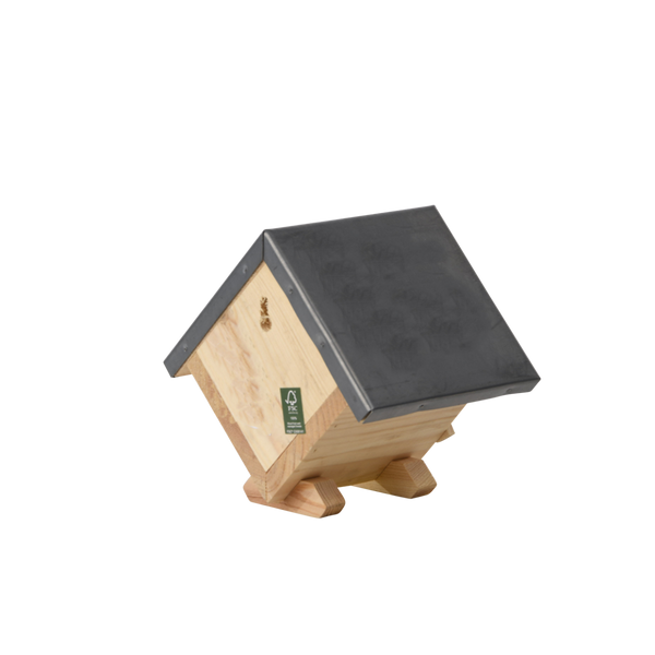 Hausplatz mit Erdnussbutter