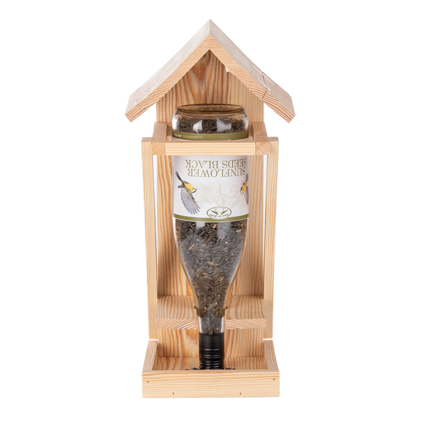 Futtertisch für Weinflaschen