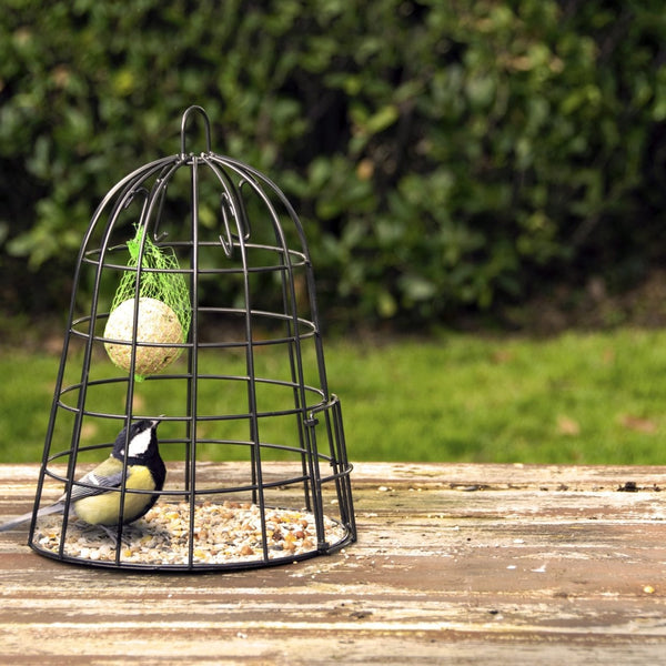 Selektiver Vogelfutterkäfig