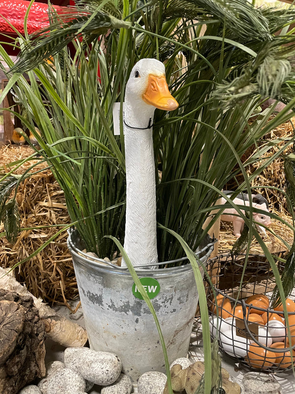 Schwanenhals-Gartenstecker