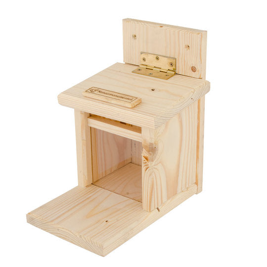 Natuurmonumenten Futterhäuschen für Eichhörnchen aus Holz