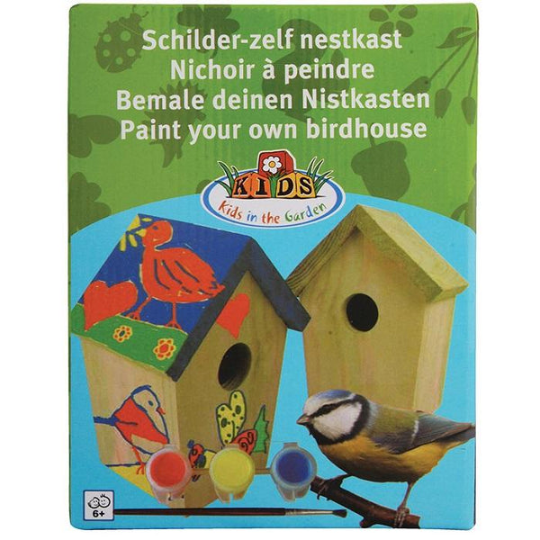 Malen Sie Ihr eigenes Vogelhaus