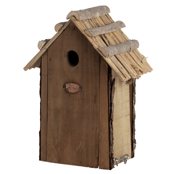 Esschert Design - Kohlmeisennistkasten mit Reetdach