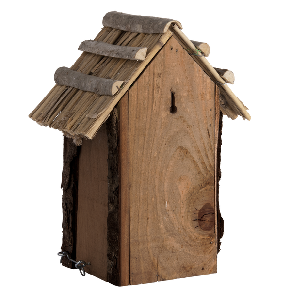 Esschert Design - Kohlmeisennistkasten mit Reetdach