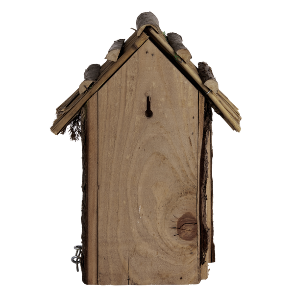 Esschert Design - Kohlmeisennistkasten mit Reetdach