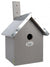 Vogelhäuschen Blaumeise grau