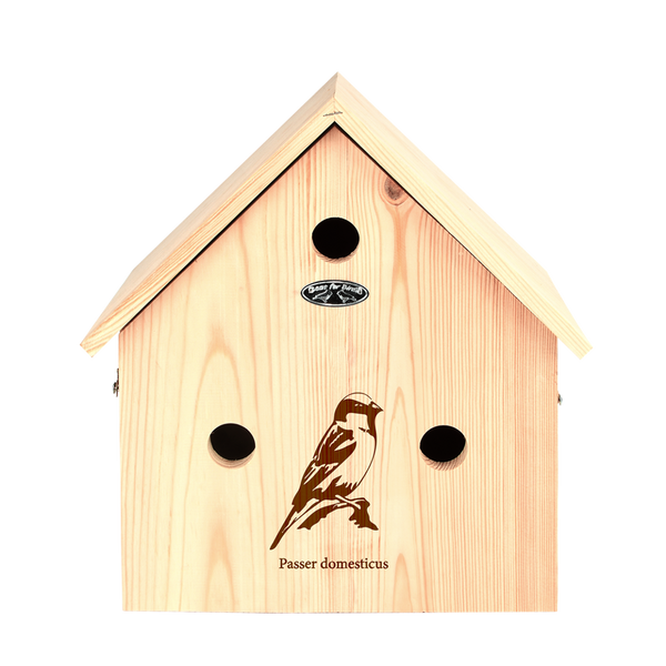 Esschert Design - Nistkasten Sperlingsvilla Silhouette