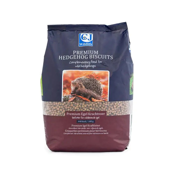 Premium egelvoer 600 gram – Calorierijke brokjes | CJ Wildlife