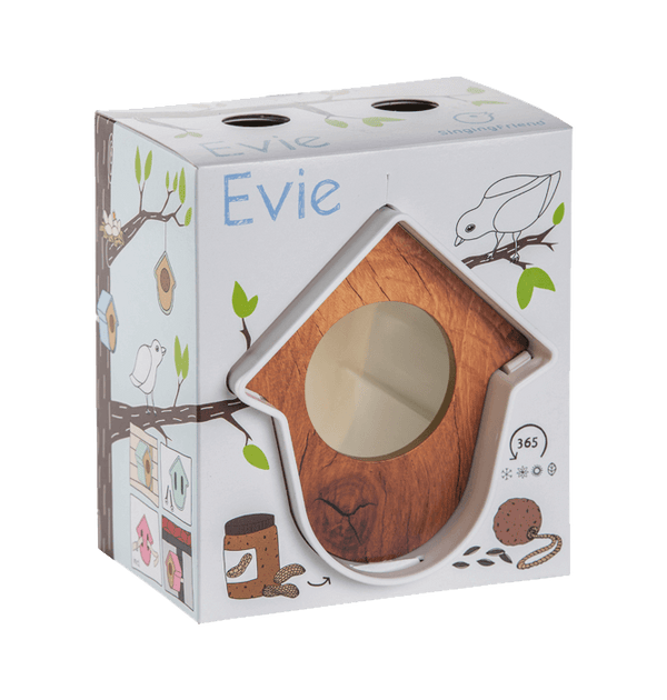 SingingFriend - Erdnussbutterdosenhalter Evie - weiß