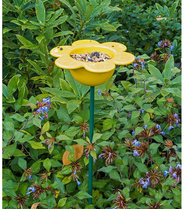 Petal Bird Feeder gelb