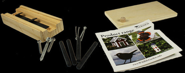 Multiholk New England – Design-Vogelhaus & Futterspender (FSC-Holz)