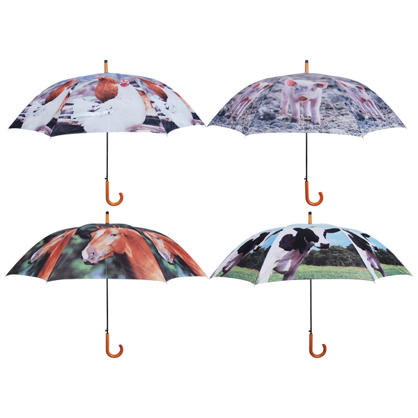 Regenschirm Bauernhoftiere sortiert