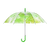 Regenschirm transparente Dschungelblätter