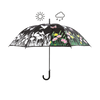 Regenschirmvogel mit Farbwechsel