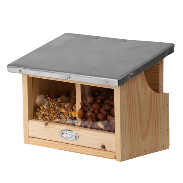 Eichhörnchen-Futterspender doppelt