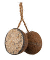 Vogelschutz 2 Kokosnusshälften an einem Seil