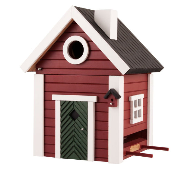 Vogelhuisje Torpet Plus 2-in-1 Lariks-hout | Wildlife Garden – foto 3