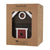Vogelhaus Black Cottage 2-in-1 Lärchenholz | Wildlife Garden